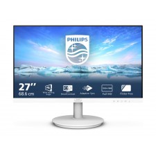 Monitors Philips 27'' FHD IPS, 75Hz 4ms, VGA, HDM, Skaļruņi, balts